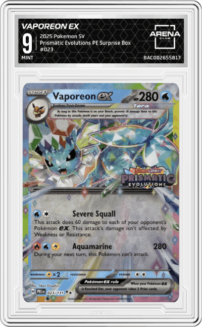 Vaporeon ex
