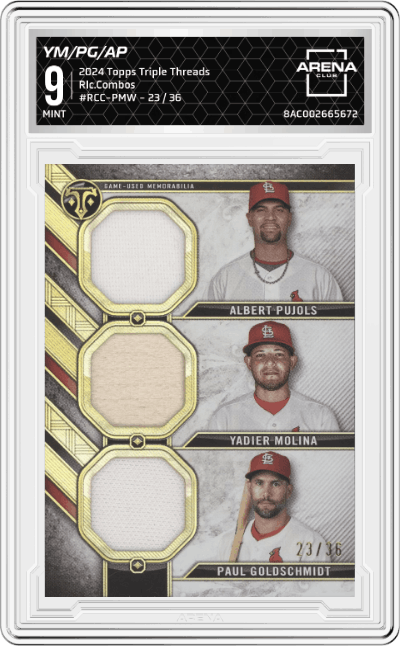 Yadier Molina / Paul Goldschmidt / Albert Pujols