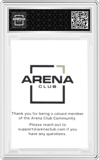 Redemption from the Customer Support set graded by Arena Club.