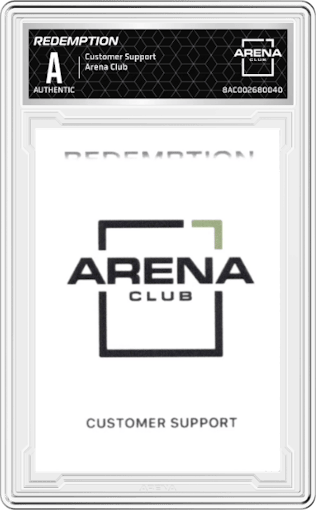 Redemption from the Customer Support set graded by Arena Club.