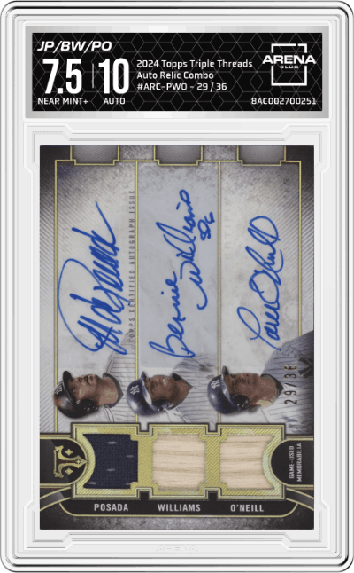 Jorge Posada/Bernie Williams/Paul O'Neill