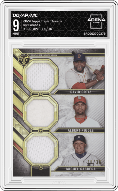 David Ortiz/Albert Pujols/Miguel Cabrera