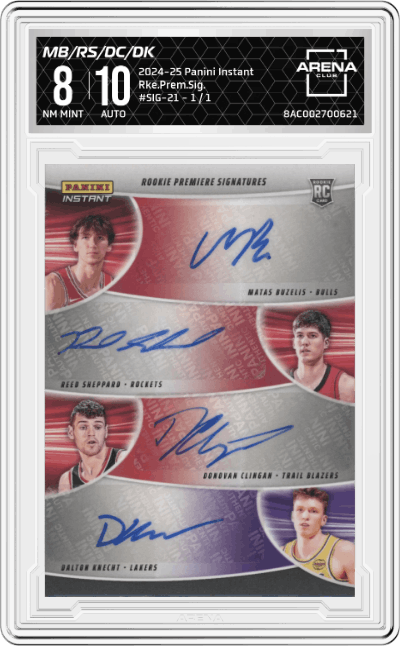 Matas Buzelis/Reed Sheppard/Donovan Clingan/Dalton Knecht