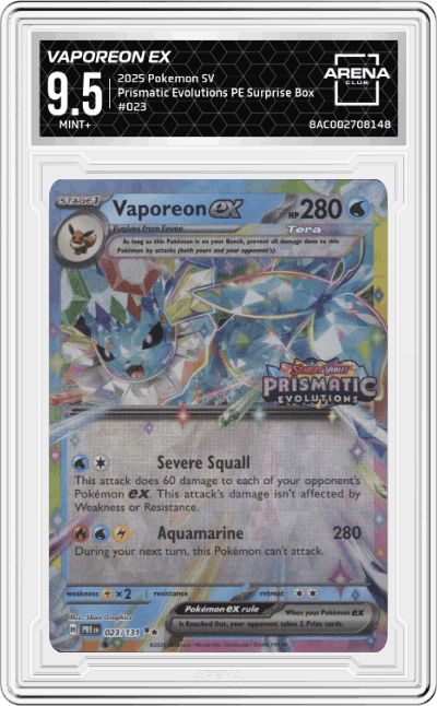Vaporeon ex