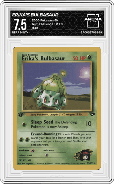 Erika's Bulbasaur