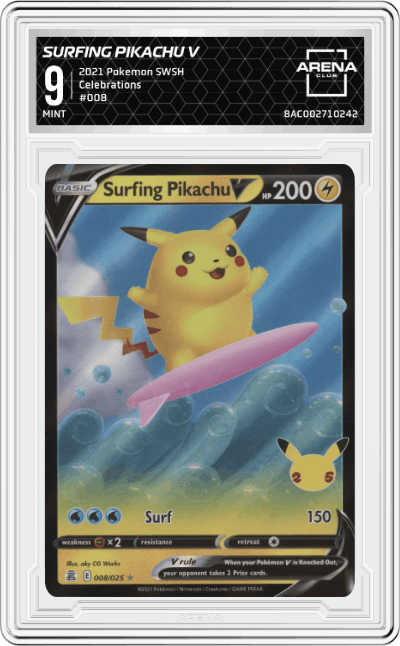 Surfing Pikachu V