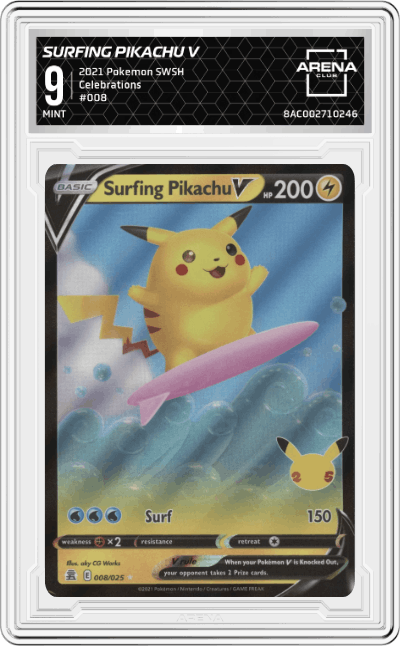Surfing Pikachu V