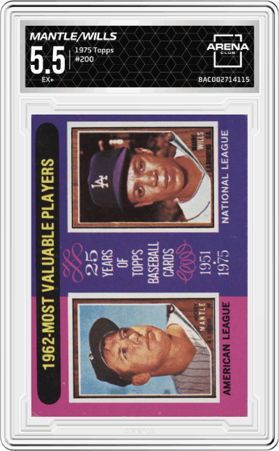 Mickey Mantle/Maury Wills