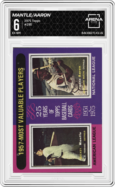 Mickey Mantle/Hank Aaron