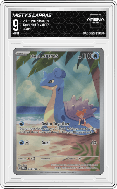 Misty's Lapras
