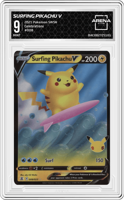Surfing Pikachu V