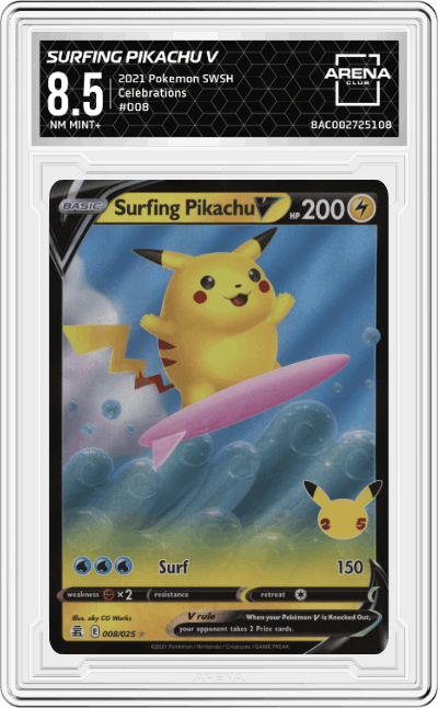 Surfing Pikachu V