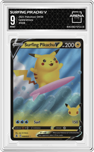 Surfing Pikachu V