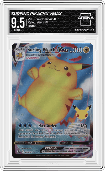 Surfing Pikachu VMAX