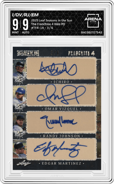 Ichiro/Omar Vizquel/Randy Johnson/Edgar Martinez