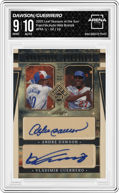 Andre Dawson/Vladimir Guerrero