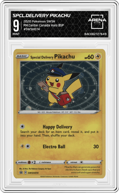 Special Delivery Pikachu