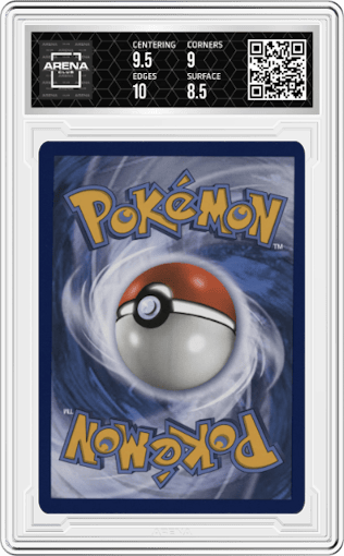 M Charizard EX from the 2016 Pokemon XY set graded by Arena Club and given an overall grade of 9.