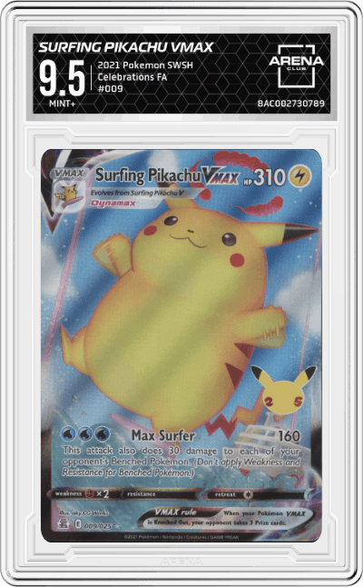 Surfing Pikachu VMAX