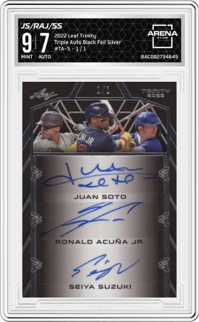 Juan Soto/Ronald Acuna Jr./Seiya Suzuki
