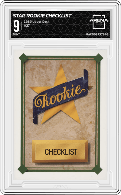 Star Rookie Checklist