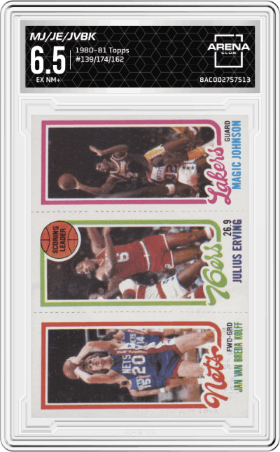 Magic Johnson/Julius Erving/Jan Van Breda Kolff