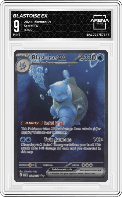 Blastoise ex
