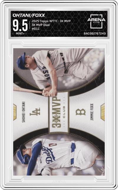 Shohei Ohtani/Jimmie Foxx