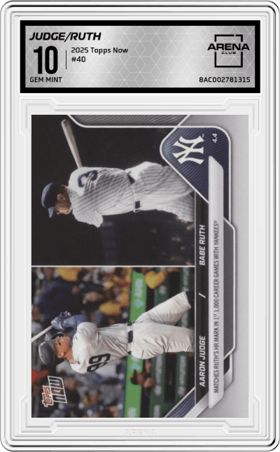 Aaron Judge/Babe Ruth