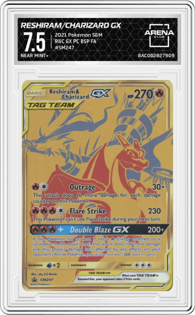 Reshiram/Charizard GX