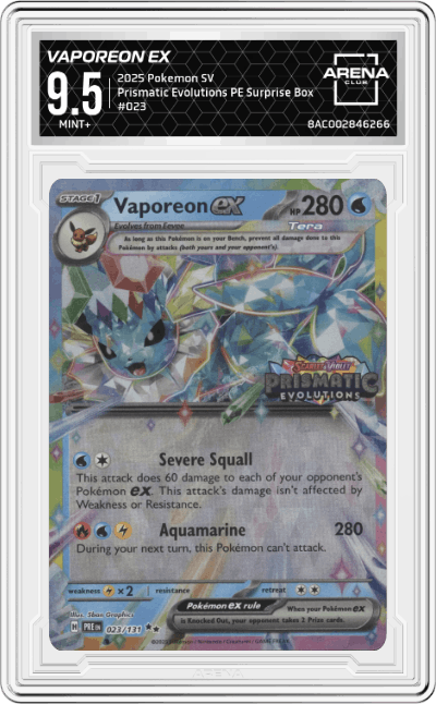 Vaporeon ex