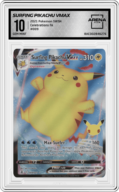Surfing Pikachu VMAX