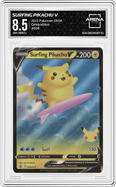Surfing Pikachu V