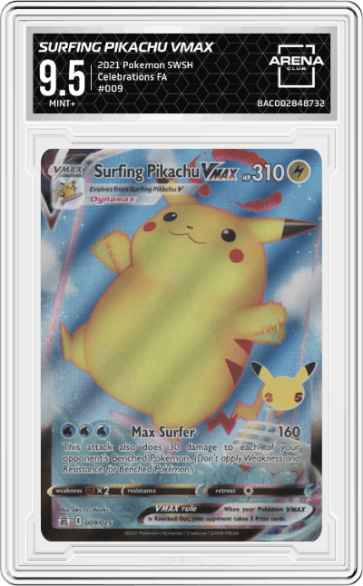 Surfing Pikachu VMAX
