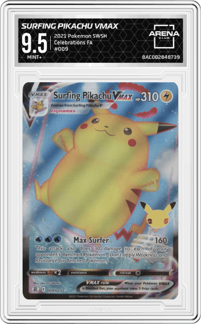 Surfing Pikachu VMAX