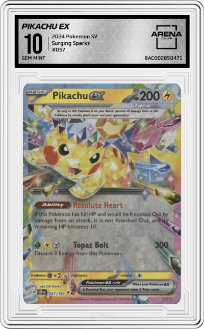 Pikachu ex