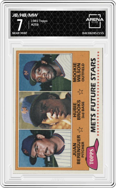 Juan Berenguer/Hubie Brooks/Mookie Wilson