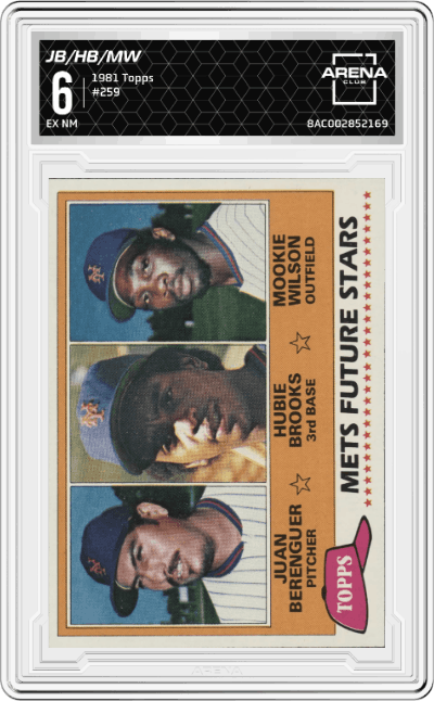 Juan Berenguer/Hubie Brooks/Mookie Wilson