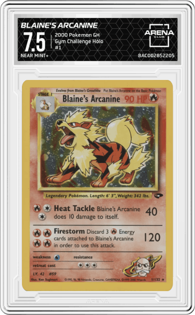 Blaine's Arcanine