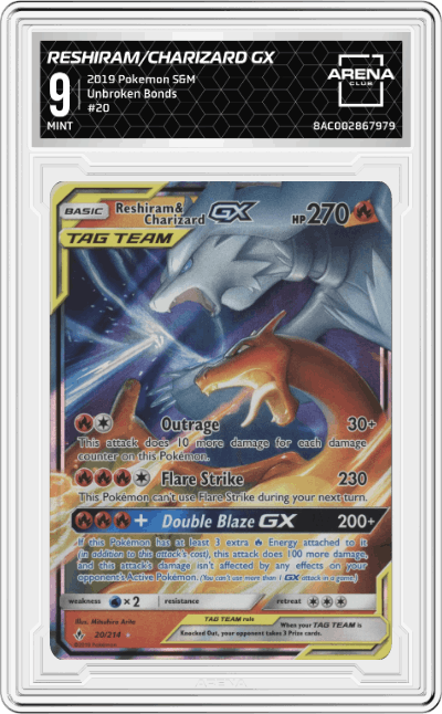 Reshiram/Charizard GX