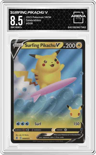 Surfing Pikachu V