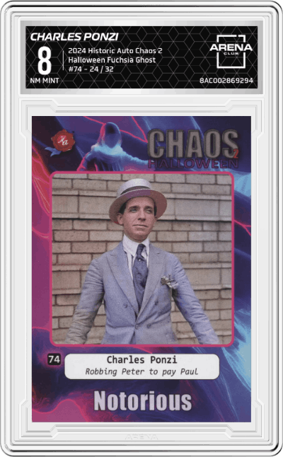 Charles Ponzi: Robbing Peter to pay Paul