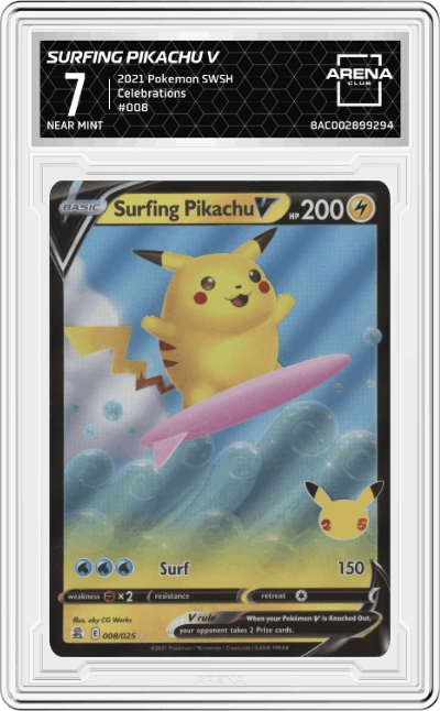Surfing Pikachu V
