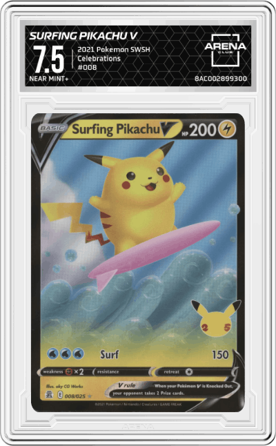 Surfing Pikachu V