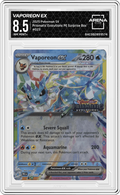 Vaporeon ex