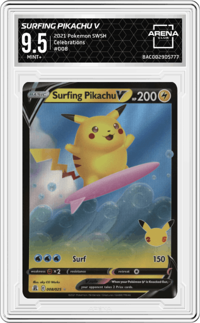 Surfing Pikachu V