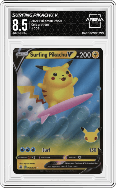 Surfing Pikachu V