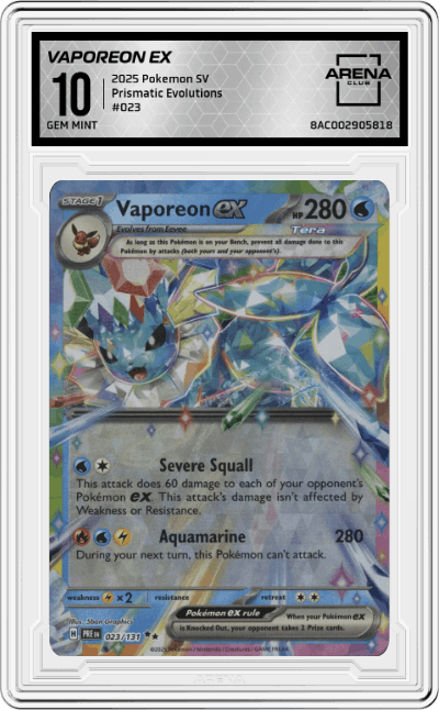 Vaporeon ex