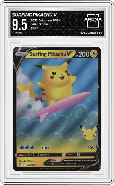 Surfing Pikachu V