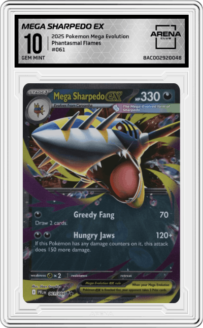 Mega Sharpedo ex